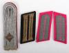 Unusual Pair of Werkfeuerwehr (Factory Fire Protection Collar Patches