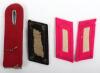 Unusual Pair of Werkfeuerwehr (Factory Fire Protection Collar Patches - 2