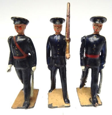 Britains set 1537, Territorials at the slope, blue uniforms - 2