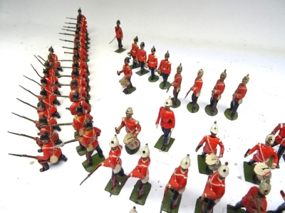 Britains Infantry on guard and forty-eight Foot Guards - 6