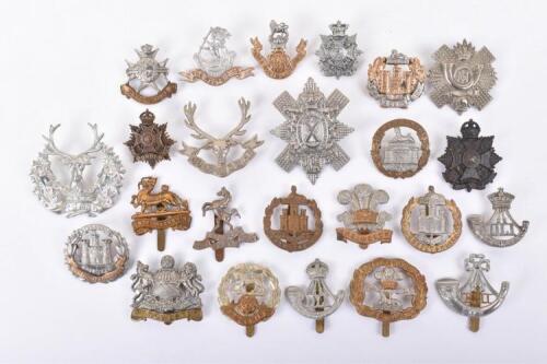 24x British Regimental Cap Badges