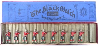 Britains Black Watch, set 122, standing firing - 4