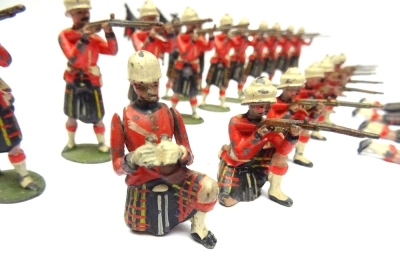 Britains Cameron Highlanders firing from set 89 - 2