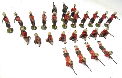 Britains Cameron Highlanders firing from set 89 - 4