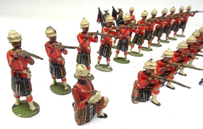 Britains Cameron Highlanders firing from set 89 - 5