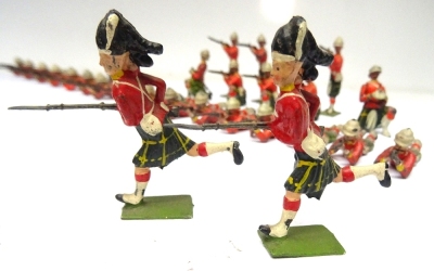 Britains Gordon Highlanders firing from sets 118 and 157 - 3