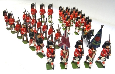 Britains set 1395, King's Own Scottish Borderers - 2