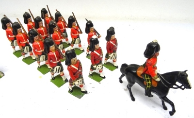 Britains set 1395, King's Own Scottish Borderers - 5