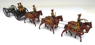 Britains set 144a, Royal Field Artillery in service dress - 3