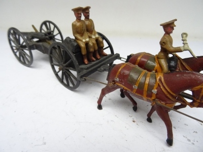 Britains set 144a, Royal Field Artillery in service dress - 5