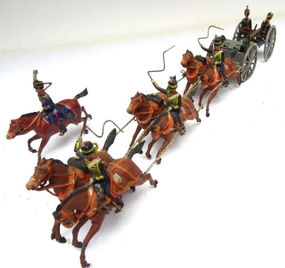 Britains set 39, Royal Horse Artillery Gun Team - 2