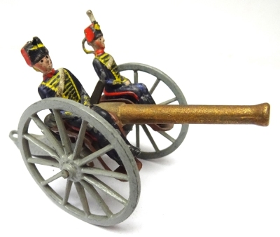 Britains set 39, Royal Horse Artillery Gun Team - 3