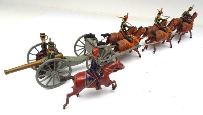 Britains set 39, Royal Horse Artillery Gun Team - 5