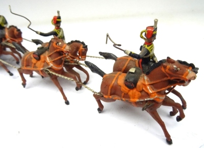 Britains set 39, Royal Horse Artillery Gun Team - 7