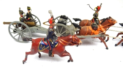 Britains set 39, Royal Horse Artillery Gun Team - 9