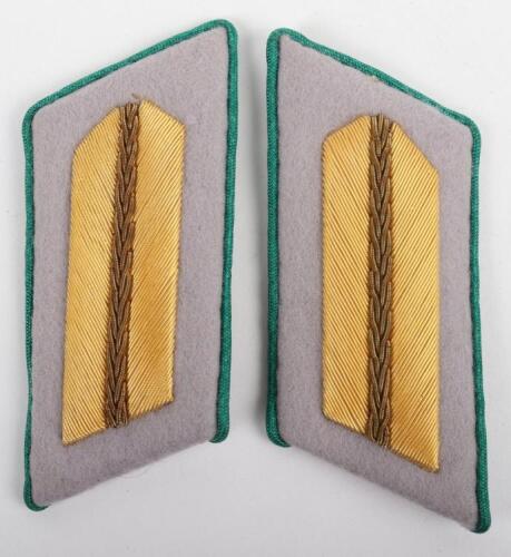 WW2 German Army Specialist Administrative Officers Tunic Collar Tabs