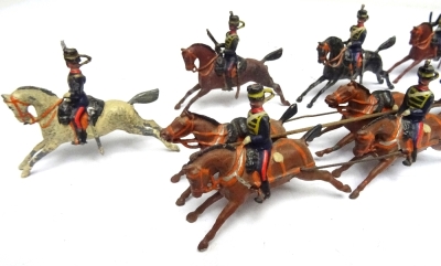 Britains set 125, small size Royal Horse Artillery, full dress - 2