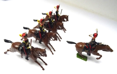 Britains set 39, Royal Horse Artillery Gun team - 5