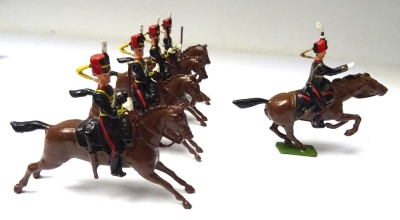 Britains set 39, Royal Horse Artillery Gun team - 6