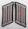 Pair of WW2 German Army Panzer Officers Tunic Collar Patches