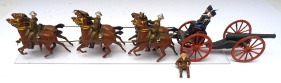 Crescent Royal Horse Artillery Gun Team in steel helmets - 4