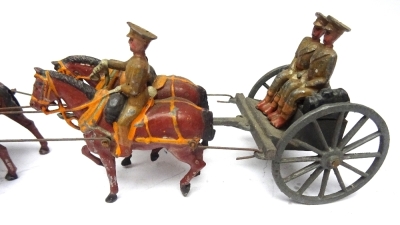Britains set 144a, Royal Field Artillery in service dress - 3