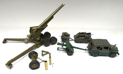 Britains set 2064, 155mm Gun, FIRST VERSION - 4