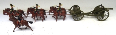 Britains from set 73, King's Troop Royal Horse Artillery