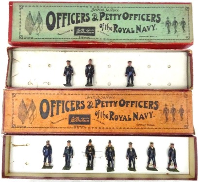 Britains set 207, Officers and Petty Officers of the Royal Navy