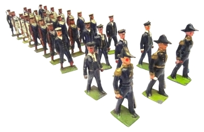 Britains set 207, Officers and Petty Officers of the Royal Navy - 2