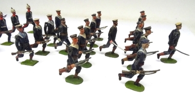 Britains set 78, Royal Navy Bluejackets - 3