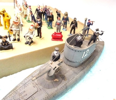 Souvenir of the Garden Fleet: Submarine, with Diving Team - 2