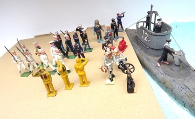 Souvenir of the Garden Fleet: Submarine, with Diving Team - 3