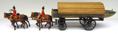 Britains set 203, Royal Engineers Pontoon Section - 3