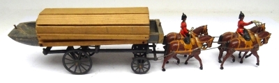 Britains set 203, Royal Engineers Pontoon Section - 6