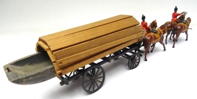 Britains set 203, Royal Engineers Pontoon Section - 7