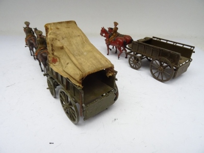 Britains set 1450 Royal Army Medical Corps Ambulance Wagon, service dress - 7