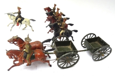 Britains set 1331, General Service Limbered Wagon in service dress - 2