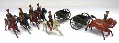 Britains set 1331, General Service Limbered Wagon in service dress - 4