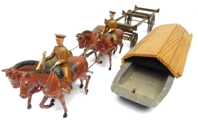 Britains set 1254, Royal Engineers Pontoon Section, service dress - 3
