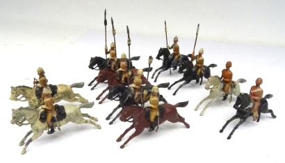 Britains from set 94, 21st Lancers in 'Omdurman' foreign service order