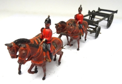 Britains set 203, Royal Engineers Pontoon Section - 2