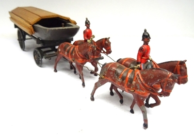 Britains set 203, Royal Engineers Pontoon Section - 3