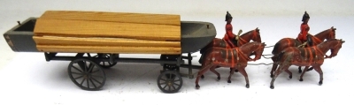 Britains set 203, Royal Engineers Pontoon Section - 4