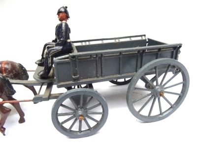 Britains set 145 Royal Army Medical Corps four horse Ambulance Wagon - 6