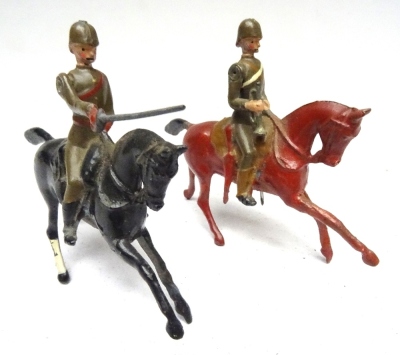 Britains SPECIAL PAINT Officer and Trumpeter, Boer War - 2