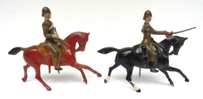 Britains SPECIAL PAINT Officer and Trumpeter, Boer War - 3