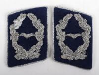 Pair of Luftwaffe Medical Majors Tunic Collar Tabs