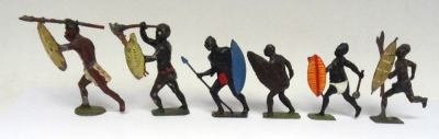 Hollowcast Zulus other than Britains - 2