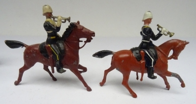 Britains from set 81, 17th Lancers in 'Ulundi' foreign service order - 3